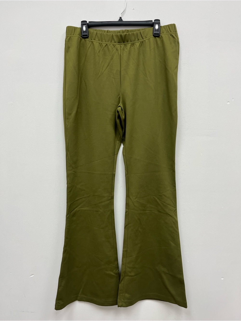 NWT Kylie Olive Green Flare Leg Pants